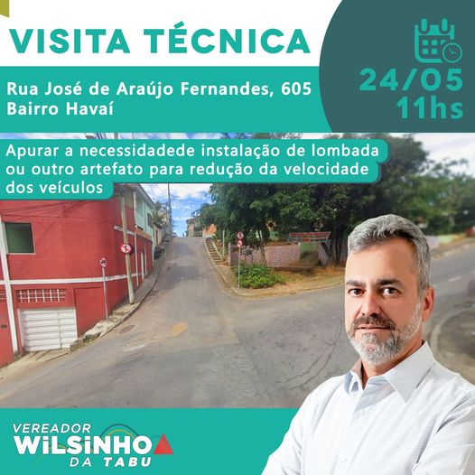 Rua José de Araújo Fernandes com a Rua Maria Camargo Diniz