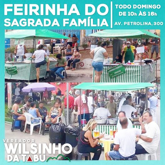 A feirinha da Petrolina voltou