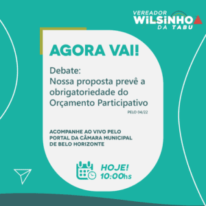 Debate Publico- Orçamento Particiátivo