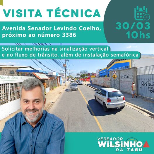 Visíta Técnica Av. Senador Levindo Coelho