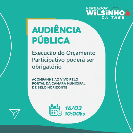 debate público - Orçamento Participativo Impositivo