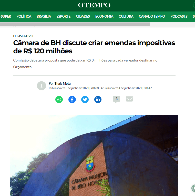 Reportagens da Imprensa sobre as ações do vereador Wilsinho da Tabu.