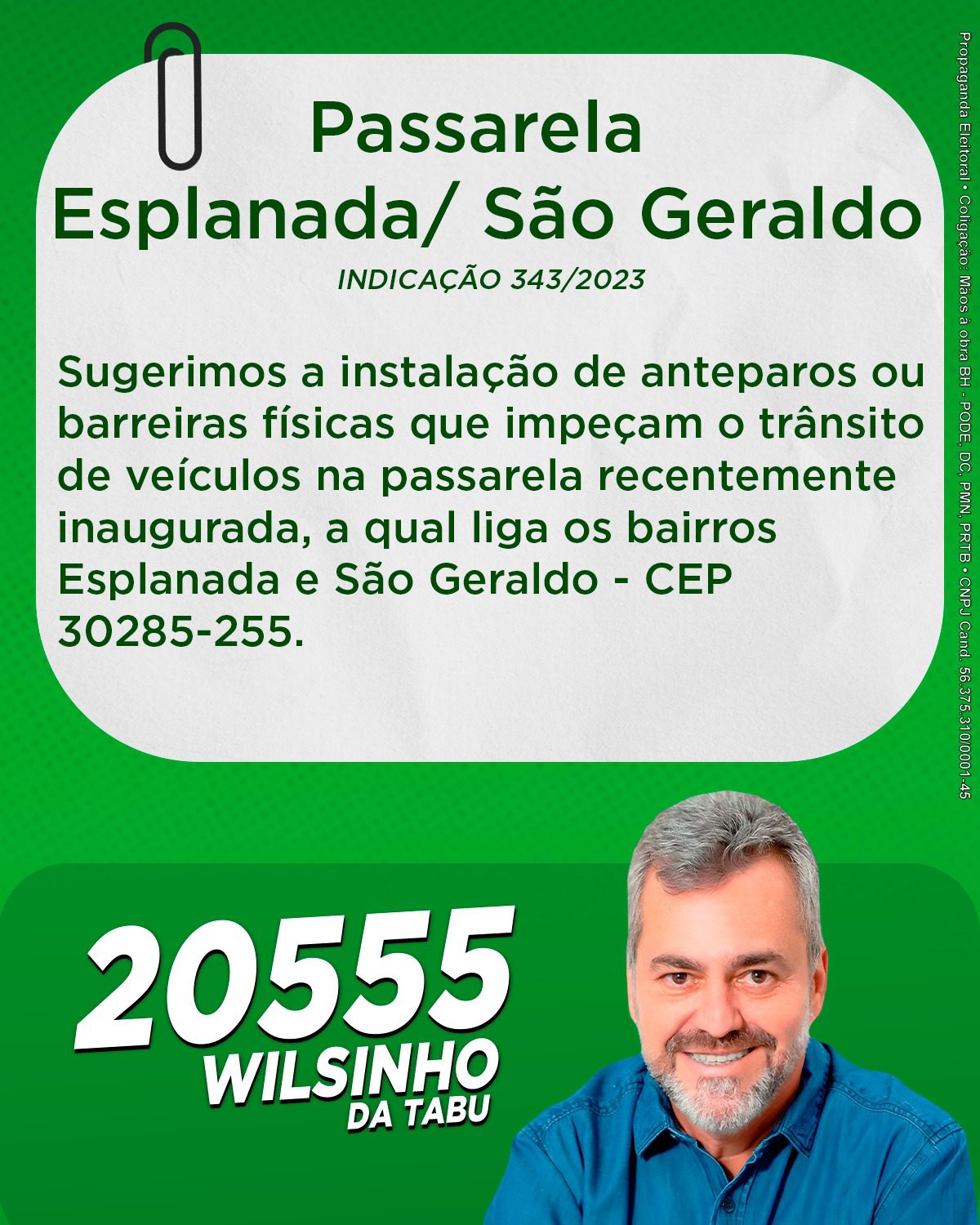 Passarela Esplanada/São Geraldo